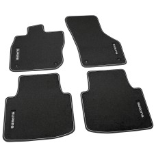 Skoda Superb 4 (3P) velours mattenset (voor- en achterzijde)