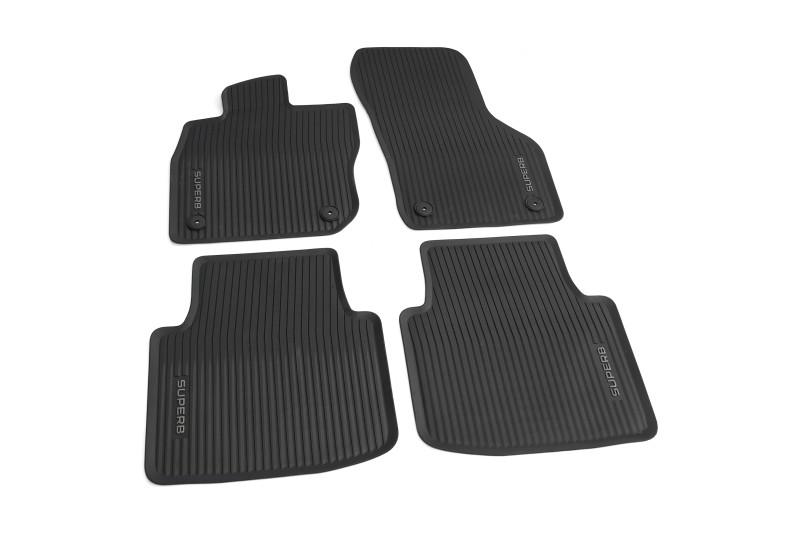 Skoda Superb (3P) rubberen vloermatten