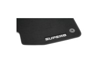 Škoda Superb (3V) velours mattenset (voor- en achterzijde)