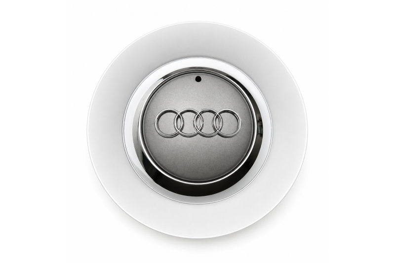 Audi naafkap diamond silver/grijs metallic 4F0601165BSRA