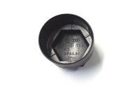 Wielboutkap voor slotbouten - grijs metallic