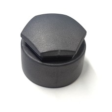 Wielboutkap voor slotbouten - grijs metallic