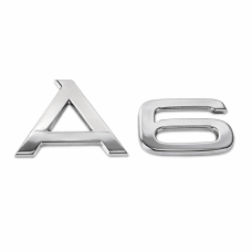 Audi A6 embleem achterzijde