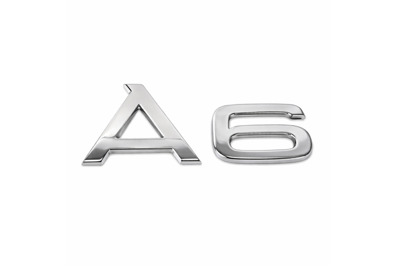 Audi A6 embleem achterzijde