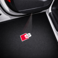 Audi instapverlichting LED met logoprojectie van S logo