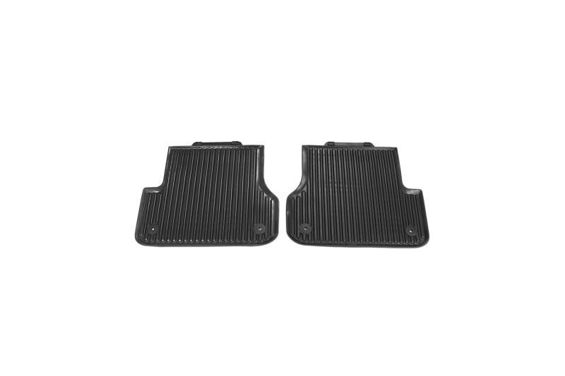 Audi A7 (C7) all weather rubberen mattenset (achterzijde)