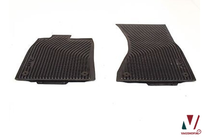 Audi A6 C7 all weather rubberen mattenset voorkant 