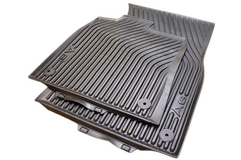 Audi A6 (C7) all weather rubberen mattenset (voorzijde)