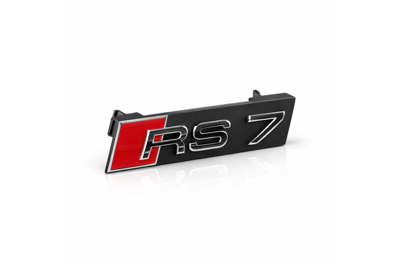 Audi RS7 grille embleem chroom