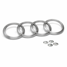 Audi logo klepdeksel inclusief bevestiging