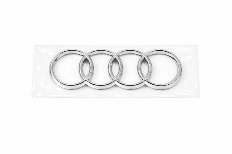 Audi logo voorzijde chrome