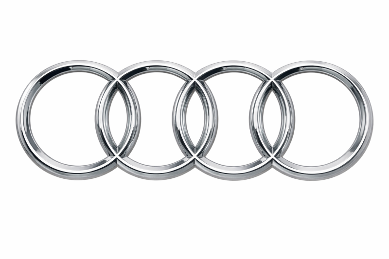 Audi logo achterzijde voor A8, Q5, Q7 en R8
