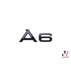Audi A6 embleem zwart