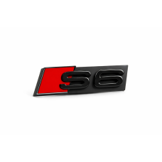 Audi S6 zwart embleem voor