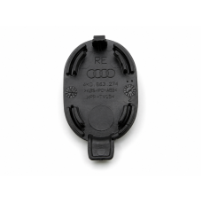 Originele Audi afdekkap middenconsole rechts zwart