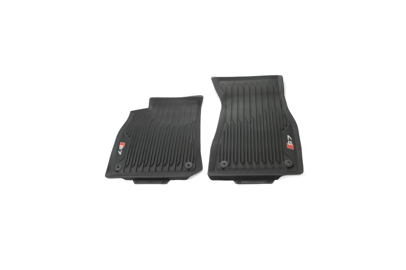 Audi RS7 (C8) rubberen mattenset (voorzijde)