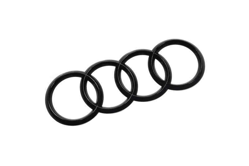 Audi A1 (GB) logo achterzijde (blackedition)