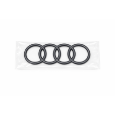Audi A5 (B10) achterzijde logo zwart black edition embleem