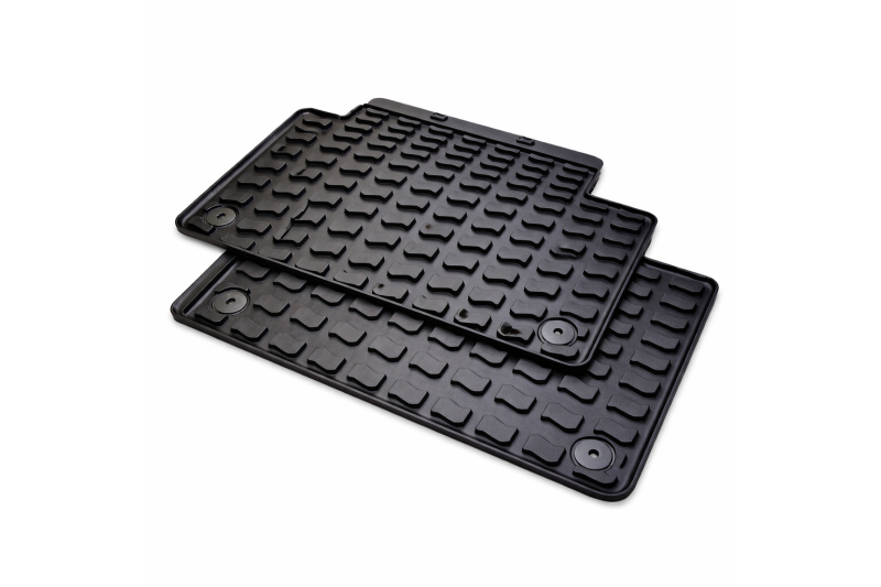 Audi Q7 (4L) rubberen mattenset (achterzijde)