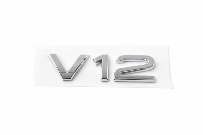 Audi Q7 (4L) V12 embleem achterzijde