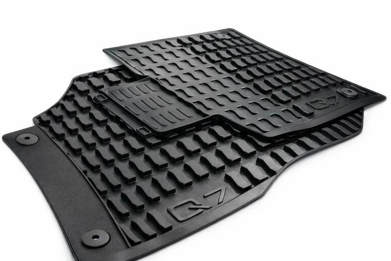 Audi Q7 (4L) rubberen mattenset (voorzijde)