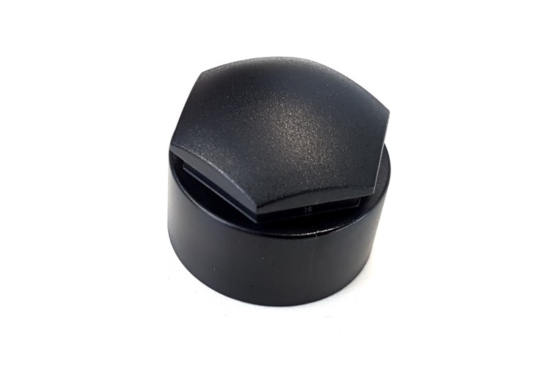 Wielboutkap - zwart (per stuk) Wielboutkap - zwart (per stuk)