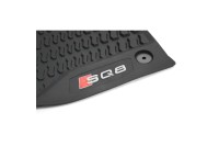 Audi SQ8 rubberen mattenset (voorzijde)