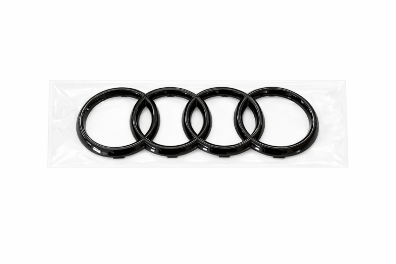 Audi Q2 (GA) voorzijde logo zwart black edition embleem