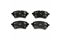 Originele Audi remblokken set - achterzijde