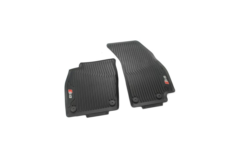 Audi S8 (4N) all weather rubberen mattenset voorzijde