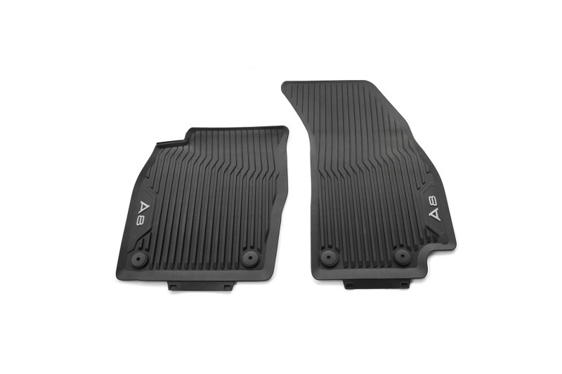 Audi A8 (4N) all weather rubberen mattenset voorzijde
