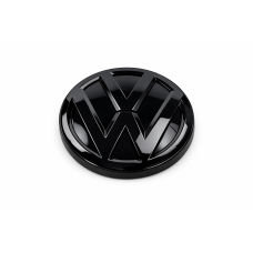 Volkswagen logo achterklep hoogglans zwart