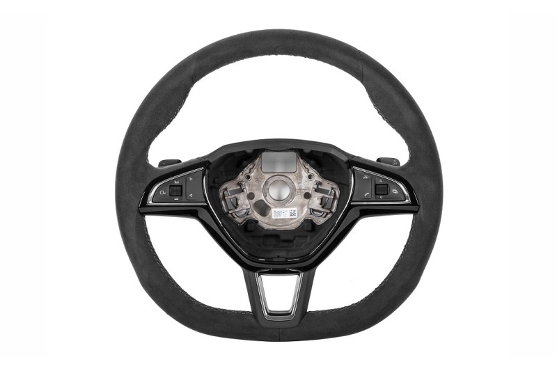 Skoda multifunctioneel sportstuur (alcantara) met stuurflippers