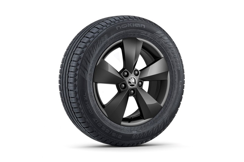 Škoda Nanuq 17" inch met winterbanden Škoda Nanuq 17" inch met winterbanden