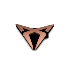 CUPRA Raval / Terramar logo voorzijde - koper