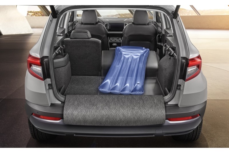 Skoda Karoq dubbelzijdige kofferbakmat (opvouwbaar)