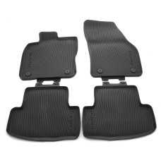 Škoda Karoq rubberen mattenset (voor- en achterzijde)
