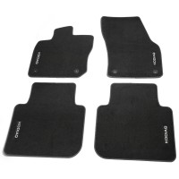 Škoda Kodiaq (57H) velours mattenset (voor- en achterzijde)