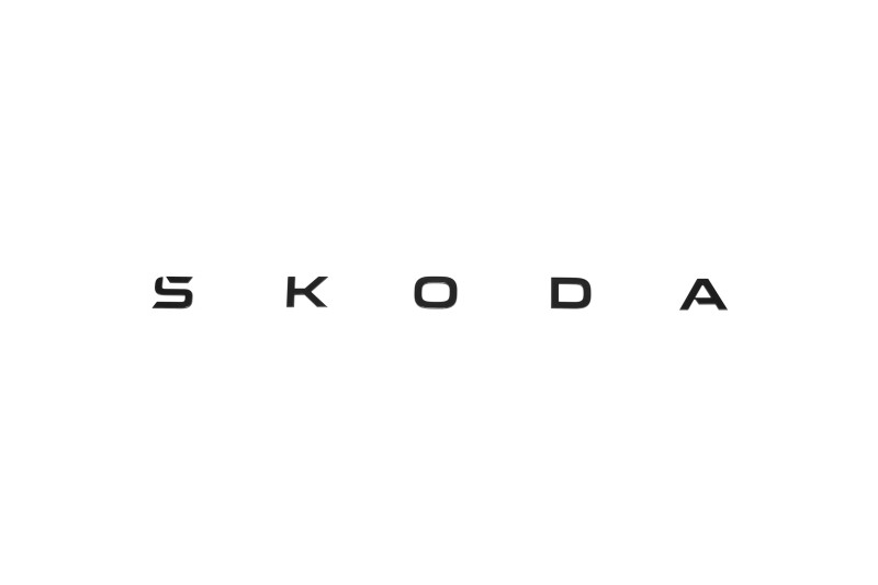 Škoda Kodiaq (57H) letters achterzijde