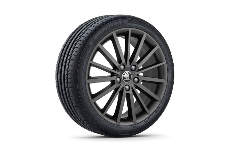 Škoda Turini 18" inch met zomerbanden