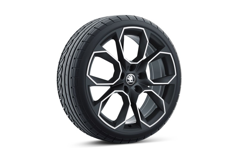 Škoda Xtreme 19" inch met zomerbanden (zwart)