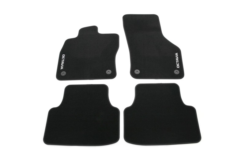 Škoda Octavia (5E) mattenset (voor- en achterzijde) Škoda Octavia (5E) mattenset (voor- en achterzijde)