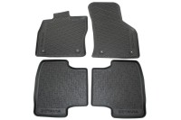 Škoda Octavia 3 (5E) rubberen mattenset (voor- en achterzijde)