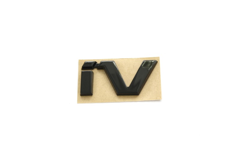 Škoda Enyaq / Elroq IV embleem zwart Škoda Enyaq / Elroq IV embleem zwart