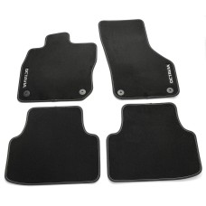 Škoda Octavia (NX) velourse mattenset (voor- en achterzijde)