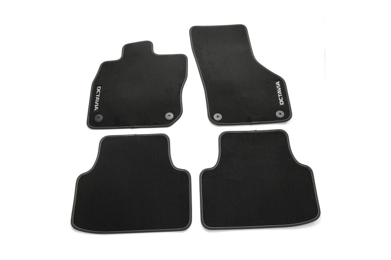 Škoda Octavia (NX) velourse mattenset (voor- en achterzijde)