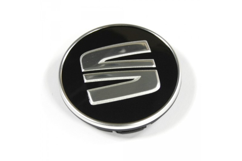 SEAT naafkap met logo 50MM / 55MM (4 stk) SEAT naafkap met logo 50MM / 55MM (4 stk)