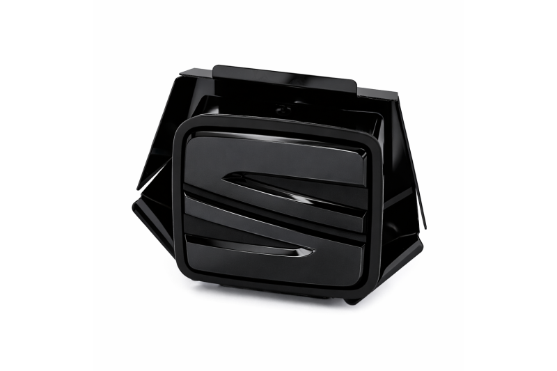 SEAT Leon (5F) logo achterzijde zwart met greep SEAT Leon (5F) logo achterzijde zwart met greep