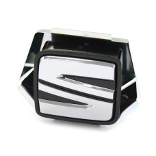 SEAT Leon (5F) logo achterzijde chrome met greep