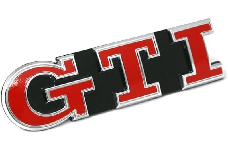 Volkswagen Polo (MK6) 'GTI' embleem voorzijde grille